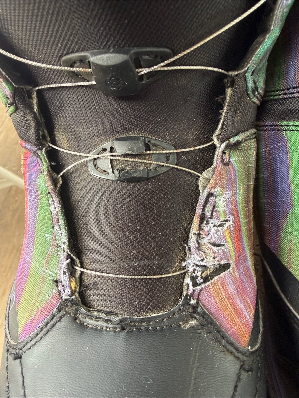 Burton Starstruck Boa TrueFit Snowboard Boots - Black & Purple Sz 9 US - Picture 10 of 12